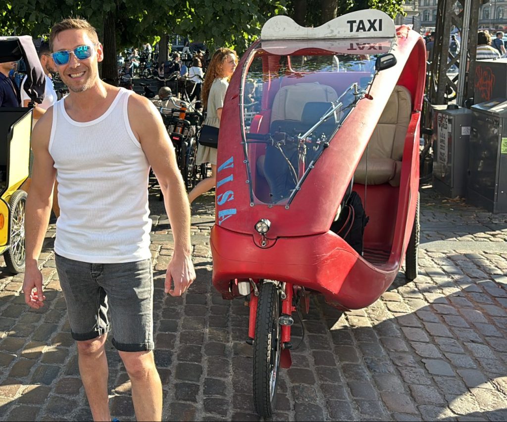 Cykeltaxa fra A til B