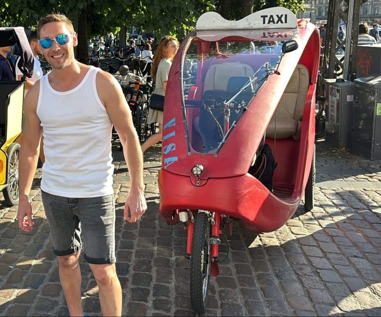 Cykeltaxa fra A til B